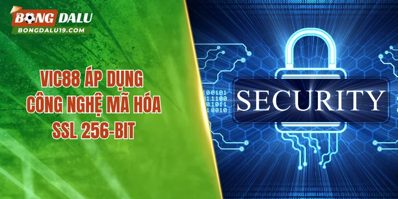 VIC88 áp dụng công nghệ mã hóa SSL 256-bit